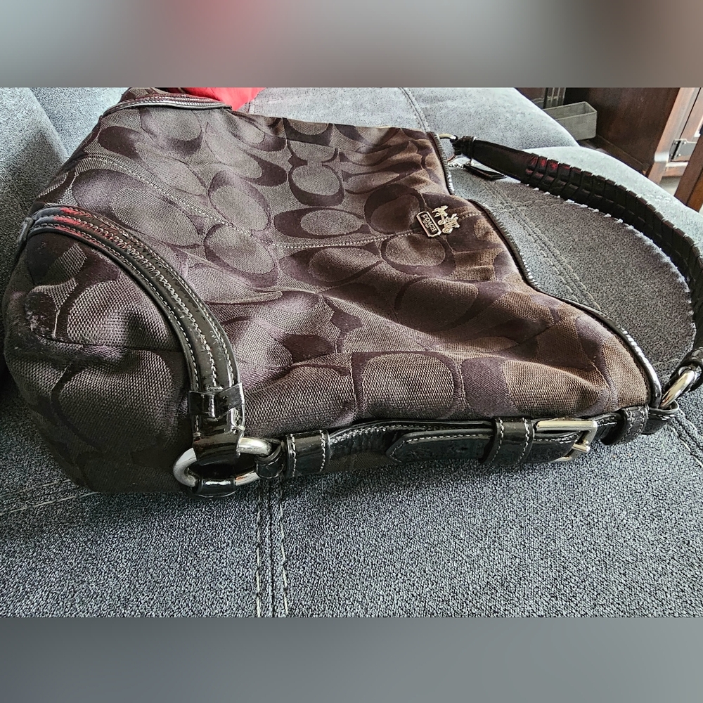 Coach Chelsea Signature Katarina Bag - #18903 - Black - Picture 9 of 15